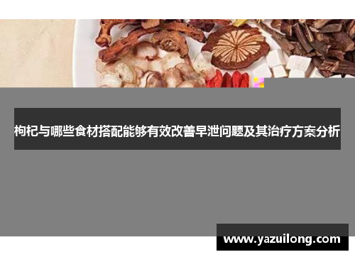 枸杞与哪些食材搭配能够有效改善早泄问题及其治疗方案分析
